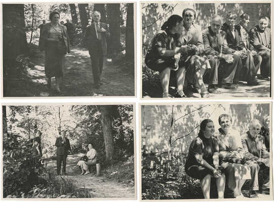 Десять фотографий с капустника (В. Лидин, Е. Лидина, Е. Лобанова, А. Зуев, Е. Киселева, М. Новикова) 